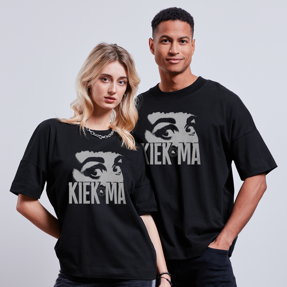 KIEK MA - Unisex Oversize Bio-T-Shirt - Schwarz