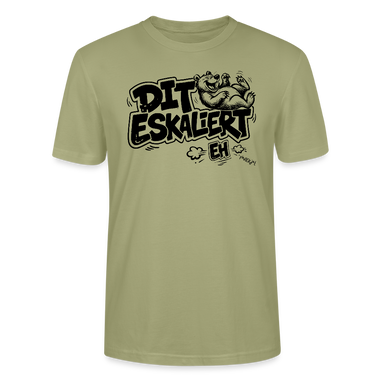 Dit Berlin Shirt mit Berliner Schnauze-DIT ESKALIERT EH-Unisex T-Shirt - Nebelgrün