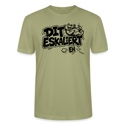 Dit Berlin Shirt mit Berliner Schnauze-DIT ESKALIERT EH-Unisex T-Shirt - Nebelgrün