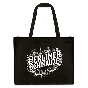 BERLINER SCHNAUZE-Einkaufstasche - Schwarz