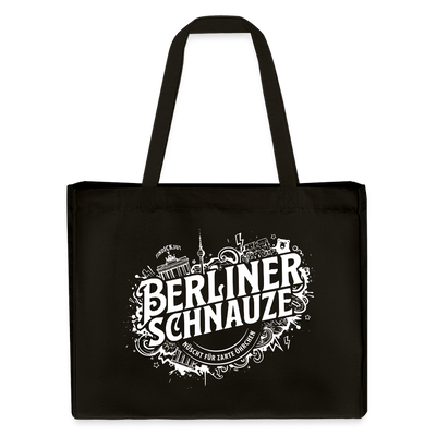 BERLINER SCHNAUZE-Einkaufstasche - Schwarz