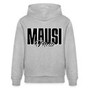 MAUSI UND MOTTE-unisex Bio Hoodie - Grau meliert