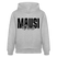 MAUSI UND MOTTE-unisex Bio Hoodie - Grau meliert