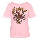 MUCKEFUCK-Rundhals Frauen Bio-T-Shirt - Hellrosa