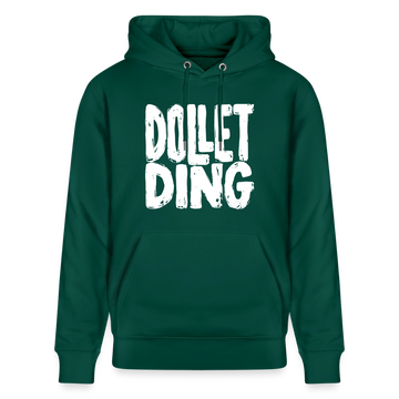 Berliner Spruch-DOLLET DING-Unisex Bio-Hoodie - Forest
