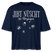 Anti-Geschenke-Shirt-mit Berliner Schnauze-JIBT NÜSCHT-Frauen Boxy Bio-T-Shirt - Navy