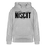 NETT KANN ICK OOCH. Berliner Spruch-Unisex Bio-Hoodie - Grau meliert