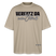 VERFATZ DA VOM JELÄNDE-Oversized Unisex Bio T-Shirt - Steingrau