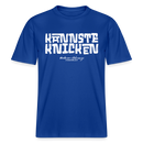 Berliner Schnauze Spruch-KANNSTE KNICKEN-RELAXED FIT Unisex Organic T-Shirt - Dunkelblau