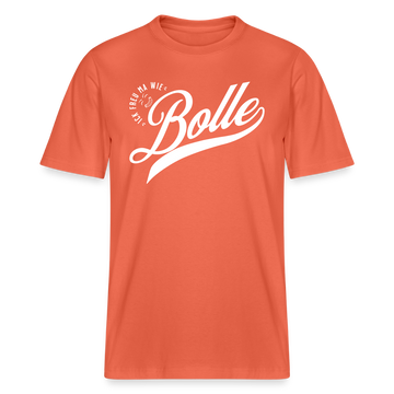 ICK FREU MA WIE BOLLE-Relaxed Fit Unisex Bio-T-Shirt - Hellrot