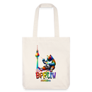 CSD BERLIN-recycelter Heavyweight Stoffbeutel - Naturweiß