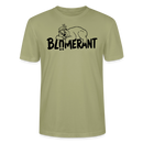 BLÜMERANT - Unisex T-Shirt mit Berliner Schnauze - Nebelgrün