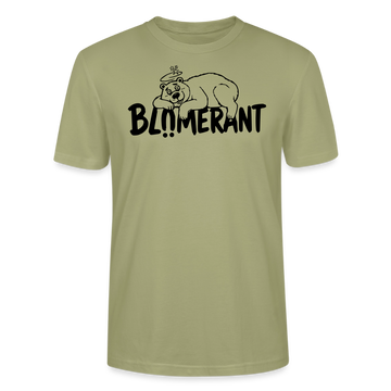 BLÜMERANT - Unisex T-Shirt mit Berliner Schnauze - Nebelgrün