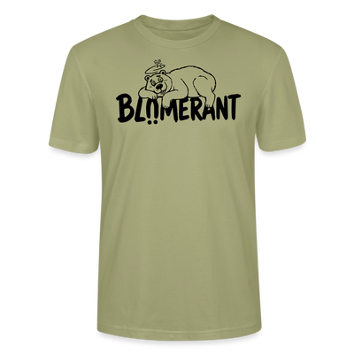 BLÜMERANT - Unisex T-Shirt mit Berliner Schnauze - Nebelgrün