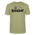 BLÜMERANT - Unisex T-Shirt mit Berliner Schnauze - Nebelgrün