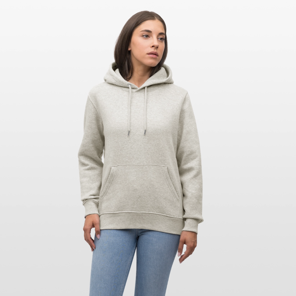 MAUSI UND MOTTE-unisex Bio Hoodie - Beige meliert