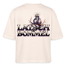 BERLINER LATSCH UND BOMMEL - Frauen Boxy Bio-T-Shirt - Naturweiß