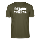 ICK MACH WAT ICK WILL-Unisex T-Shirt BIO - Khaki
