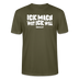 ICK MACH WAT ICK WILL-Unisex T-Shirt BIO - Khaki