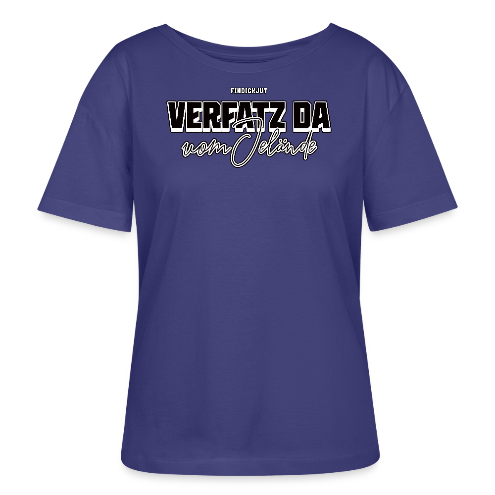 VERFATZ DA VOM JELÄNDE-Rundhals Frauen Bio-T-Shirt - Dämmerung