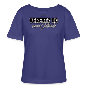 VERFATZ DA VOM JELÄNDE-Rundhals Frauen Bio-T-Shirt - Dämmerung