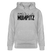 Statement mit Berliner Schnauze 'Ick sach doch, dit is allet MUMPITZ-auf dem Unisex Bio-Hoodie - Grau meliert
