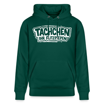 TACHCHEN IHR FLITZPIEPEN-Unisex Bio-Hoodie mit Berliner Schnauze - Forest