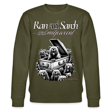 Ran an Sarch-Unisex Bio-Sweatshirt I - Khaki