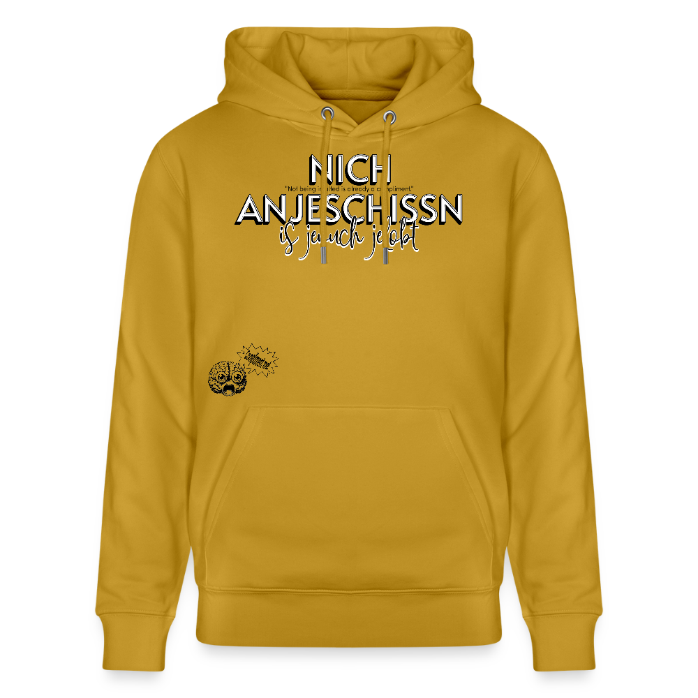 BERLINER EFFIZIENZ-'Dit Lob'-Unisex Bio-Hoodie - Ocker