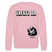 VAFATZ DA-Unisex Bio-Sweatshirt - Hellrosa