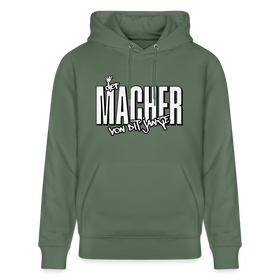 DER MACHER VON DIT JANZE - Unisex Bio-Hoodie - Tanngrün