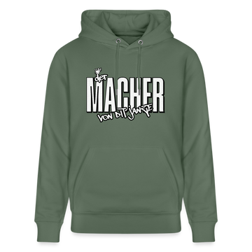DER MACHER VON DIT JANZE - Unisex Bio-Hoodie - Tanngrün
