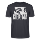 KIEK MA - Unisex BIO T-Shirt - Dunkles Graublau