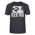 KIEK MA - Unisex BIO T-Shirt - Dunkles Graublau