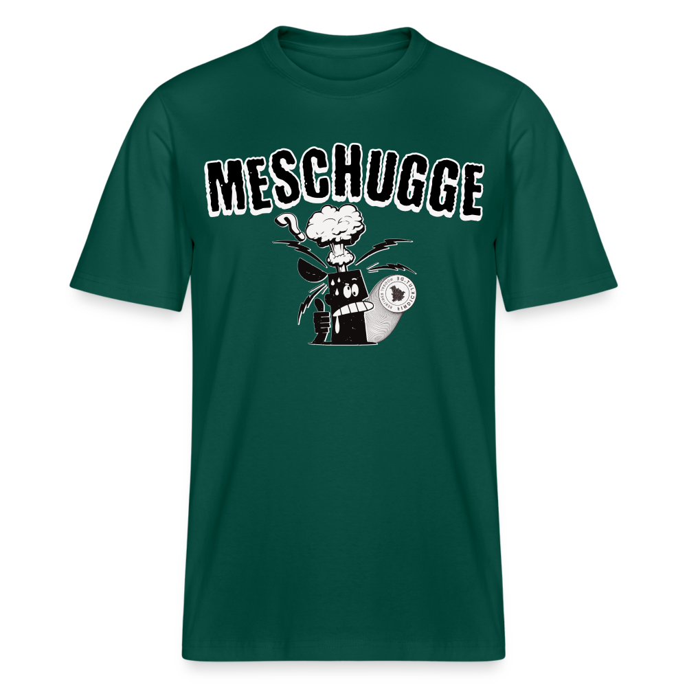 MESCHUGGE - Relaxed Fit Unisex Bio-T-Shirt - Forest