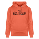 FLITZPIEPE-Unisex Bio-Hoodie mit dem Original Berliner Spruch - Hellrot