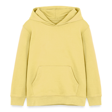 Berlin Souvenir-Kinder Bio-Hoodie-BERLIN ICK LIEBE DIR - Gelb Viva 