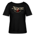 Weihnachten Berlin-JIBT NÜSCHT-Rundhals Frauen Bio-T-Shirt - Schwarz