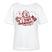 „Jibt Nüscht“ – Berliner Weihnachts-Edition 2026Relaxed Rundhals Frauen Bio-T-Shirt - Weiß