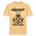 NÜSCHT MUSS ICK-Relaxed Fit Unisex Bio-T-Shirt - Hellgelb