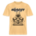 NÜSCHT MUSS ICK-Relaxed Fit Unisex Bio-T-Shirt - Hellgelb