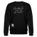 NACHTIGALL ICK HÖR DIR TRAPSEN-Unisex Bio-Sweatshirt II - Schwarz