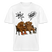 Berliner Bär mit berliner Schnauze-WATN?NÜSCHT- RELAXED FIT Unisex Organic T-Shirt - Weiß