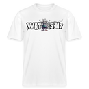 WAT IS'N?-Relaxed Fit Unisex Bio-T-Shirt - Weiß