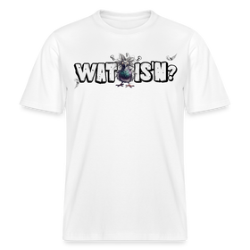 WAT IS'N?-Relaxed Fit Unisex Bio-T-Shirt - Weiß