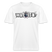 WAT IS'N?-Relaxed Fit Unisex Bio-T-Shirt - Weiß