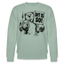 Berlin Souvenir -DIT IS SO! – Unisex Bio-Sweatshirt mit Berliner Bär - Helles Graugrün