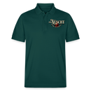 Weihnachten Berlin-JIBT NÜSCHT IHR FLITZPIEPEN-Unisex Bio-Poloshirt - Glasiertes Grün