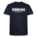 witziges Berlin Shirt-PFANNKUCHEN-NICH BERLINER-Männer Premium BIO T-Shirt - Navy