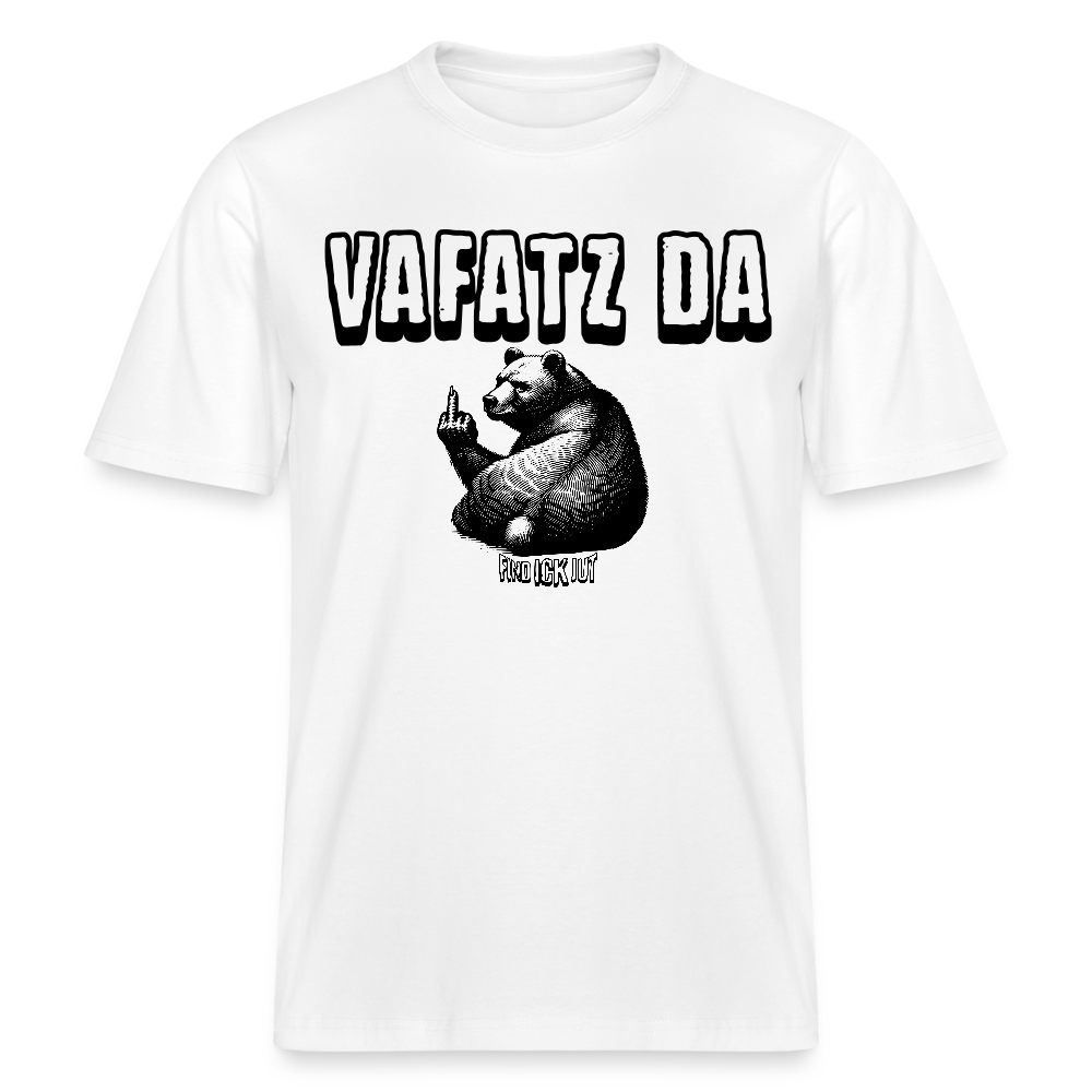 VAFATZ DA-Relaxed Fit Unisex Bio-T-Shirt - Weiß